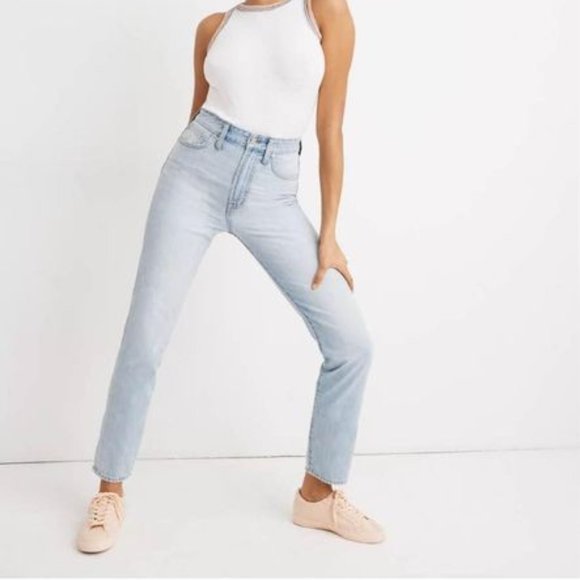 Madewell: The Curvy Perfect Vintage Jean in Fitzgerald Wash - Picture 7 of 7